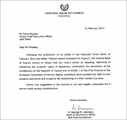 Central Bank of Cyprus Memo.png