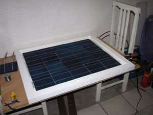 Solar panels - first panel cells done.jpg